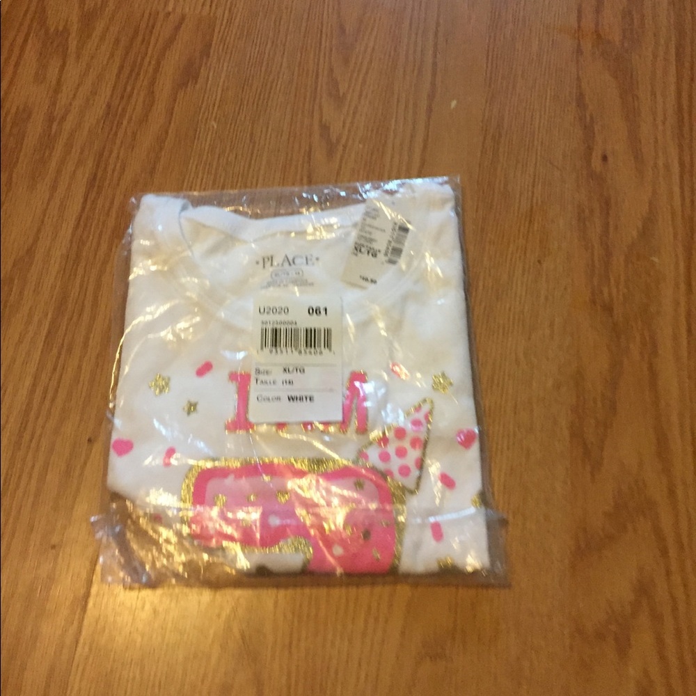 Seven year old girl birthday shirt